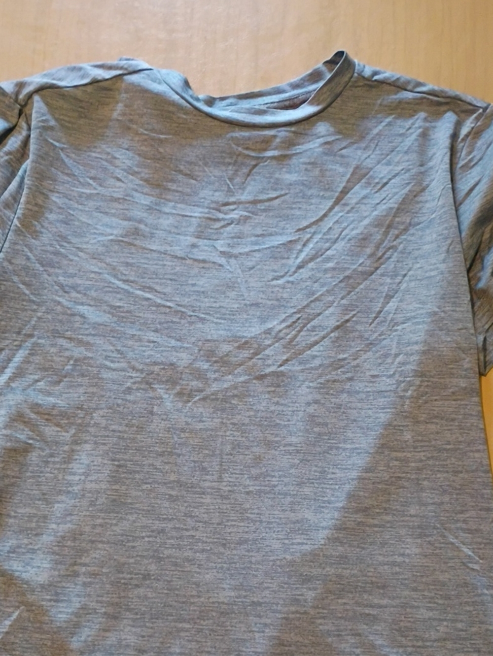 Men's Crew Neck T-Shirt in Heather Gray